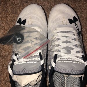 Track and field spikes